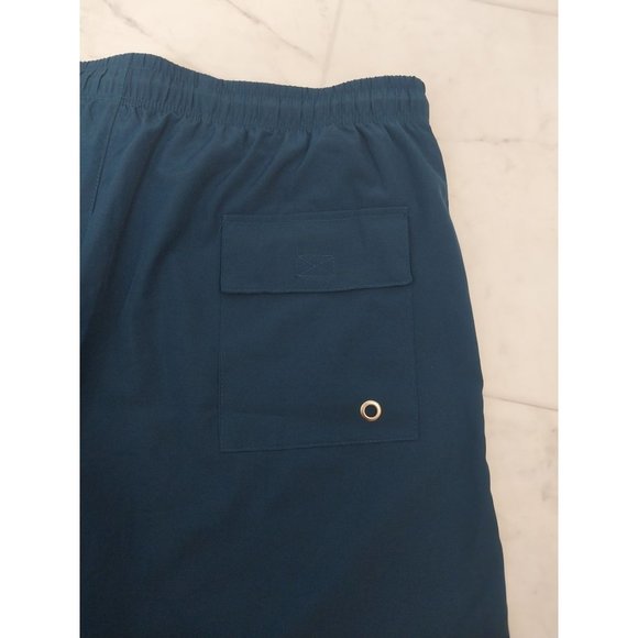 SILKWORLD Men's Swim Trunks Quick Dry Shorts Zip Pockets Sz XXL - Picture 5 of 12